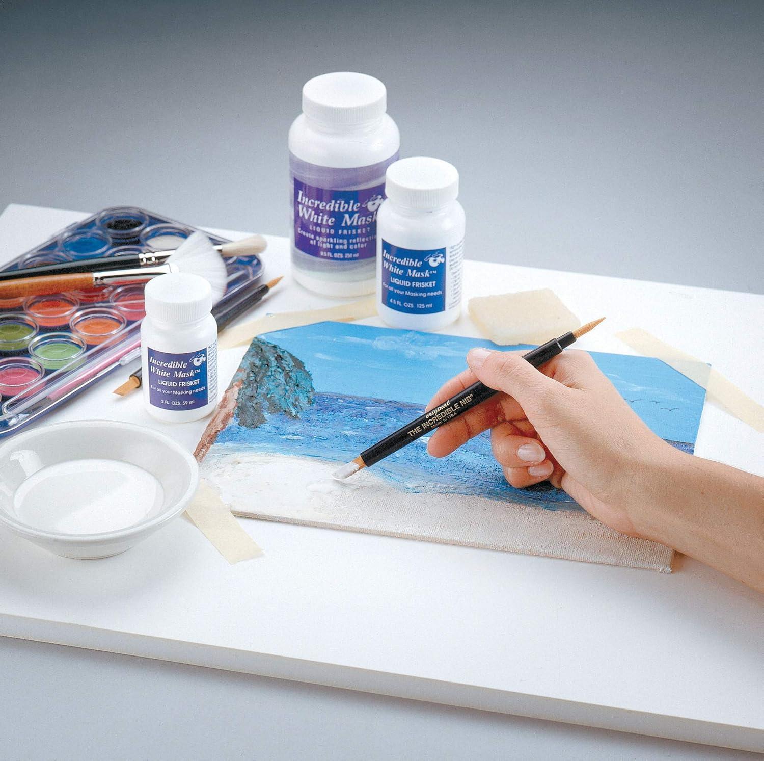 imageGrafix IAB2432 Durable LightWeight WaterResistant Reusable  Foam Core Art Board for Stretching Watercolor Paper 24quotx32quot WhiteWhite  Pack of 2