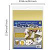 imageGRAFIX Film Assorted 85 x 11 Pack of 6 Opaque Sheets Design Your Art and Shrink It to Create Jewelry Embellishments Paper 6 Fl Oz KSF6ASST812 x 11 In
