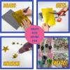 imageGRAFIX Film Assorted 85 x 11 Pack of 6 Opaque Sheets Design Your Art and Shrink It to Create Jewelry Embellishments Paper 6 Fl Oz KSF6ASST812 x 11 In