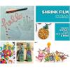 imageGRAFIX Film Assorted 85 x 11 Pack of 6 Opaque Sheets Design Your Art and Shrink It to Create Jewelry Embellishments Paper 6 Fl Oz KSF6ASST85x11