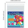 imageGRAFIX Film Assorted 85 x 11 Pack of 6 Opaque Sheets Design Your Art and Shrink It to Create Jewelry Embellishments Paper 6 Fl Oz KSF6ASST85x11