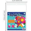 imageGRAFIX Film Assorted 85 x 11 Pack of 6 Opaque Sheets Design Your Art and Shrink It to Create Jewelry Embellishments Paper 6 Fl Oz KSF6ASST85x11