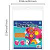 imageGRAFIX Film Assorted 85 x 11 Pack of 6 Opaque Sheets Design Your Art and Shrink It to Create Jewelry Embellishments Paper 6 Fl Oz KSF6ASST85x11