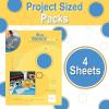 imageGrafix 9Inchby12Inch Archival Double Tack 3PackBlue  Pack of 4