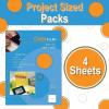 imageGrafix 9Inchby12Inch Archival Double Tack 3PackClear  Pack of 4