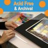 imageGrafix 9Inchby12Inch Archival Double Tack 3PackClear  Pack of 4