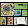 imageGrafix All Purpose Low Tack Frisket Film SelfAdhering Removeable Adhesive Sheets for Airbrushing Retouching Stencils Rubber Stamping Watercolor and Masking 9 x 12 Matte 12 Pack 9quot x 12quot24x4 yds