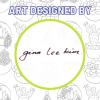 imageGrafix Artist Series Film  Art Supply by Balzer Designs 85 x 11 Pack of 4 2 PrePrinted White 2 Clear Translucent Shrink Sheets Even Easier to Create and Decorate 812 x 11Succulents Design by Gine Lee Kim