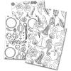 imageGrafix Artist Series Film  Art Supply by Balzer Designs 85 x 11 Pack of 4 2 PrePrinted White 2 Clear Translucent Shrink Sheets Even Easier to Create and Decorate 812 x 11Assorted Design by Gina Lee Kim