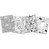 imageGrafix Artist Series Film  Art Supply by Balzer Designs 85 x 11 Pack of 4 2 PrePrinted White 2 Clear Translucent Shrink Sheets Even Easier to Create and Decorate 812 x 11Assorted Design by Balzer