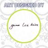 imageGrafix Artist Series Film  Art Supply by Balzer Designs 85 x 11 Pack of 4 2 PrePrinted White 2 Clear Translucent Shrink Sheets Even Easier to Create and Decorate 812 x 11Celestial Design by Gina Lee Kim
