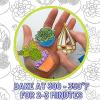 imageGrafix Artist Series Film  Butterflies Design by Art by Marlene 85 x 11 Pack of 4 2 PrePrinted White 2 Clear Translucent Shrink Sheets Even Easier to Create and Decorate 85quotx11quot 4 CountSucculents Design by Gine Lee Kim