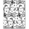 imageGrafix Artist Series Film  Butterflies Design by Art by Marlene 85 x 11 Pack of 4 2 PrePrinted White 2 Clear Translucent Shrink Sheets Even Easier to Create and Decorate 85quotx11quot 4 CountButterflies Design by Art By Marlene