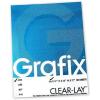 imageGrafix ClearLay Acetate Alternative 0003 in 11 in x 14 in pad of 25