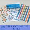 imageGrafix Computer Ink Jet Film  Printable Film for Creating Custom Overlays Journals Window Effects Stickers Photos Jewelry and More Ink Jet Printers Only 85 x 11 Clear Pack of 50