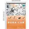 imageGrafix DuraLar 0003quot Film Ultra Clear Glossy 11quotx14quot Sheet MylarAcetate Alternative for Blank Stencils and Templates Protection Transparencies Windows Arts and Crafts Pad of 25 SheetsMatte  Pad of 25 Sheets