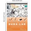 imageGrafix DuraLar 0003quot Film Ultra Clear Glossy 11quotx14quot Sheet MylarAcetate Alternative for Blank Stencils and Templates Protection Transparencies Windows Arts and Crafts Pad of 25 SheetsMatte  Pad of 25 Sheets