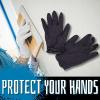 imageGrafix Edge Vinyl Gloves  LongLasting Powder Coated One Size Fits All Keep Hands Clean from Paints and Solvents Great for Urban Art
