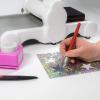 imageGrafix FUNKY 12X12 HOLOGRAPHIC ADHESIVE FILMASSORTED PACK OF 25 SHEETS Colors may vary