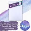 imageGrafix IAB2432 Durable LightWeight WaterResistant Reusable  Foam Core Art Board for Stretching Watercolor Paper 24quotx32quot WhiteWhite
