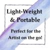 imageGrafix IAB2432 Durable LightWeight WaterResistant Reusable  Foam Core Art Board for Stretching Watercolor Paper 24quotx32quot WhiteWhite