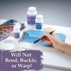 imageGrafix IAB2432 Durable LightWeight WaterResistant Reusable  Foam Core Art Board for Stretching Watercolor Paper 24quotx32quot WhiteWhite