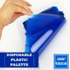 imageGrafix Impress Inking Palette 9 by 12Inch 25Pack 9 x 12 Pad of 25 Disposable Nonporous Clear Plastic Sheets Used for Rolling Out and Mixing Paint Gummed on 2 Sides to Prevent Curling