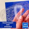 imageGrafix Impress Print Media Monoprint Plate  8 x 12 Pack of 3  Transparent Lightweight NonPorous 030 DuraLar Monoprinting Surface Economical Alternative to Metal or Glass Plates24Pack