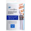 imageGrafix Impress Print Media Monoprint Plate  8 x 12 Pack of 3  Transparent Lightweight NonPorous 030 DuraLar Monoprinting Surface Economical Alternative to Metal or Glass Plates3Pack