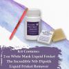 imageGrafix Incredible Liquid Frisket Kits  45 Ounce  Kit Includes 45 Ounce Bottle of White Mask Liquid Frisket The Incredible Nib and Liquid Frisket Remover ToolWhite Kit