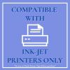 imageGrafix KCI8116 Ink Jet Film 812Inch by 11Inch 6Pack Clear