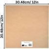 imageGrafix Medium Weight Chipboard  12quotx12quot White AcidFree 0057 Sheets Create ThreeDimensional Embellishments for Cards Papercrafts Mixed Media Home Dcor and More Pack of 25Natural