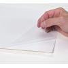 imageGrafix Pack of 50 White Static Film Create Your Own Window Clings and Temporary Decorations Just Stick to Any Glass Acrylic or Glossy Surface 50Pack 50 CountClear