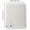 imageGrafix Shrink Film  Matte Translucent 85quotx11quot Sheets Design Your Art and Shrink It to Create Jewelry Embellishments Paper Crafts Gift Tags Ornaments and More Pack of 50CLEAR  WHITE 30 Packs