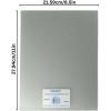 imageGrafix Shrink Film  Matte Translucent 85quotx11quot Sheets Design Your Art and Shrink It to Create Jewelry Embellishments Paper Crafts Gift Tags Ornaments and More Pack of 50Clear Inkjet 50 Packs