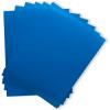 imageGrafix Shrink Film  Matte Translucent 85quotx11quot Sheets Design Your Art and Shrink It to Create Jewelry Embellishments Paper Crafts Gift Tags Ornaments and More Pack of 50Blue 50 Packs