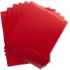 imageGrafix Shrink Film  Matte Translucent 85quotx11quot Sheets Design Your Art and Shrink It to Create Jewelry Embellishments Paper Crafts Gift Tags Ornaments and More Pack of 50Red