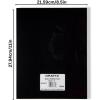 imageGrafix Shrink Film  Matte Translucent 85quotx11quot Sheets Design Your Art and Shrink It to Create Jewelry Embellishments Paper Crafts Gift Tags Ornaments and More Pack of 50Black 50 Packs