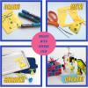 imageGrafix Shrink Film  Matte Translucent 85quotx11quot Sheets Design Your Art and Shrink It to Create Jewelry Embellishments Paper Crafts Gift Tags Ornaments and More Pack of 50Blue 50 Packs