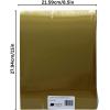 imageGrafix Shrink Film  Matte Translucent 85quotx11quot Sheets Design Your Art and Shrink It to Create Jewelry Embellishments Paper Crafts Gift Tags Ornaments and More Pack of 50Gold 50 Packs