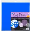 imageGrafix Blue Laser Craft Plastic  Durable 0075 Translucent Laser Cuttable Film for Bulk Stencil and Template Making DIY Craft Projects 3D Embellishments and More Blue 12 x 12 Pack of 2512x12x0005