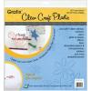 imageGrafix Ultra Clear 020 Plastic Durable and Archival Film Perfect for DIY Crafts Stencils Journals Cards 3D Embellishments and More 12quot x 12quot 4 PackClear  Pack of 4