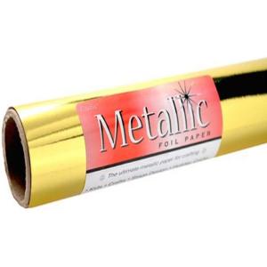 imageGrafix 10 pt Thick Gold Metallic Foil Board Perfect for Adding Sparkle to Cards Holiday and Party Decorations School Projects and More 10quotx13quot26x6