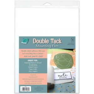 imageGrafix 9Inchby12Inch Archival Double Tack 3PackClear  Pack of 3