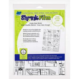 imageGrafix Artist Series Film  Art Supply by Balzer Designs 85 x 11 Pack of 4 2 PrePrinted White 2 Clear Translucent Shrink Sheets Even Easier to Create and Decorate 812 x 11Home Design by Art By Marlene