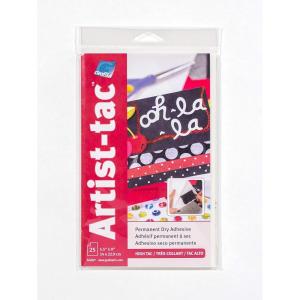 imageGrafix ArtistTac Dry Transfer Adhesive Dots  11quotx17quot Sheet of Permanent Micro Adhesive Dots are A Quick MessFree Mounting Option for ArtsPapercraftsSchool ProjectsStationaryPack of 25 Sheets55x9