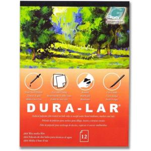 imageGrafix DuraLar 0003quot Film Ultra Clear Glossy 11quotx14quot Sheet MylarAcetate Alternative for Blank Stencils and Templates Protection Transparencies Windows Arts and Crafts Pad of 25 Sheetspad