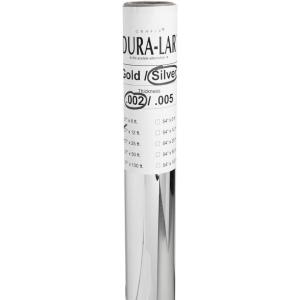 imageGrafix DuraLar 0003quot Film Ultra Clear Glossy 11quotx14quot Sheet MylarAcetate Alternative for Blank Stencils and Templates Protection Transparencies Windows Arts and Crafts Pad of 25 SheetsSilver  Roll