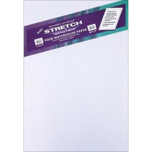 imageGrafix IAB2432 Durable LightWeight WaterResistant Reusable  Foam Core Art Board for Stretching Watercolor Paper 24quotx32quot WhiteWhite