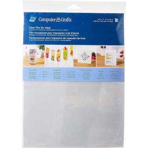 imageGrafix KCI8116 Ink Jet Film 812Inch by 11Inch 6Pack Clear